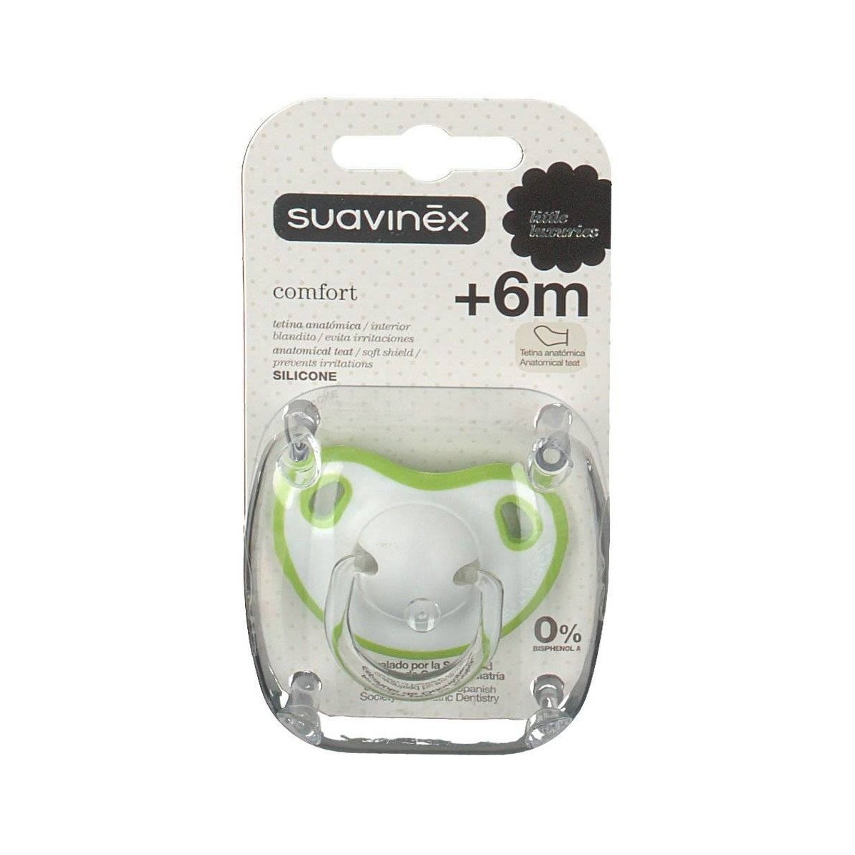 suavinex chupete comfort silicona 1 ud