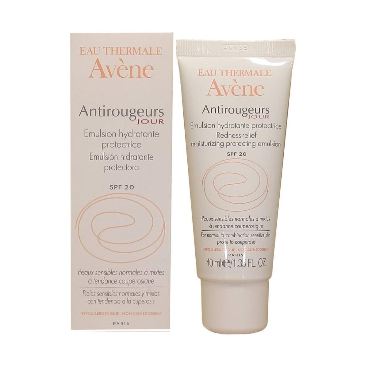 avene anti rojeces emulsion hidratante protectora 40 ml