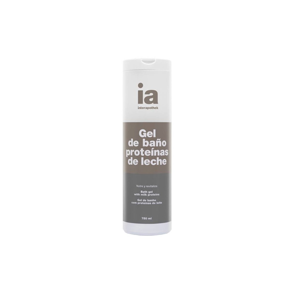 interapothek gel de bano proteinas de leche 750 ml