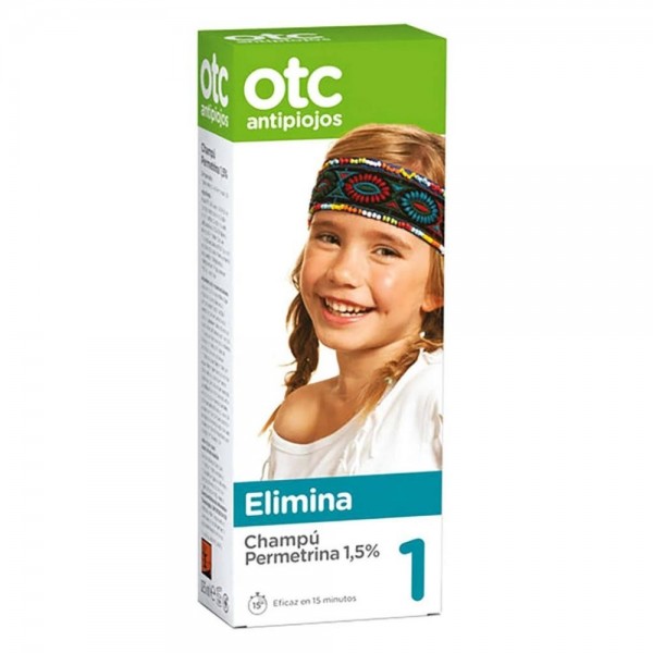 otc antipiojos champu permetrina 15 125 ml