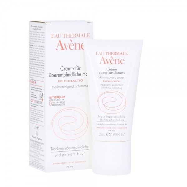 avene crema pieles intolerantes enriquecida 50 ml