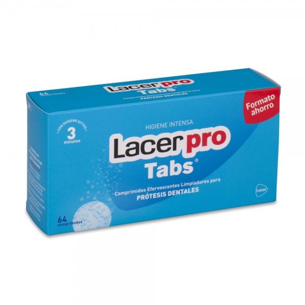 lacer protabs 64 comprimidos