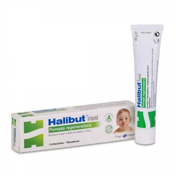 halibut pomada regeneradora infantil 45 g
