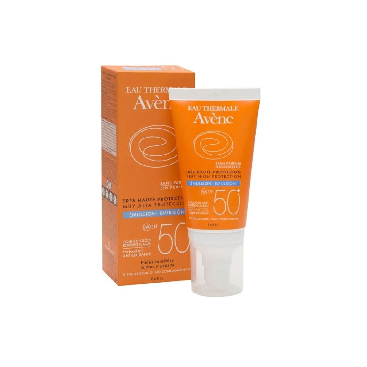 avene solar spf50 emulsion sin perfume 50 ml