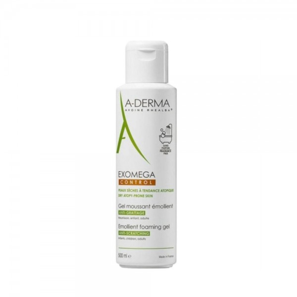 a derma exomega control gel limpiador emoliente 500 ml
