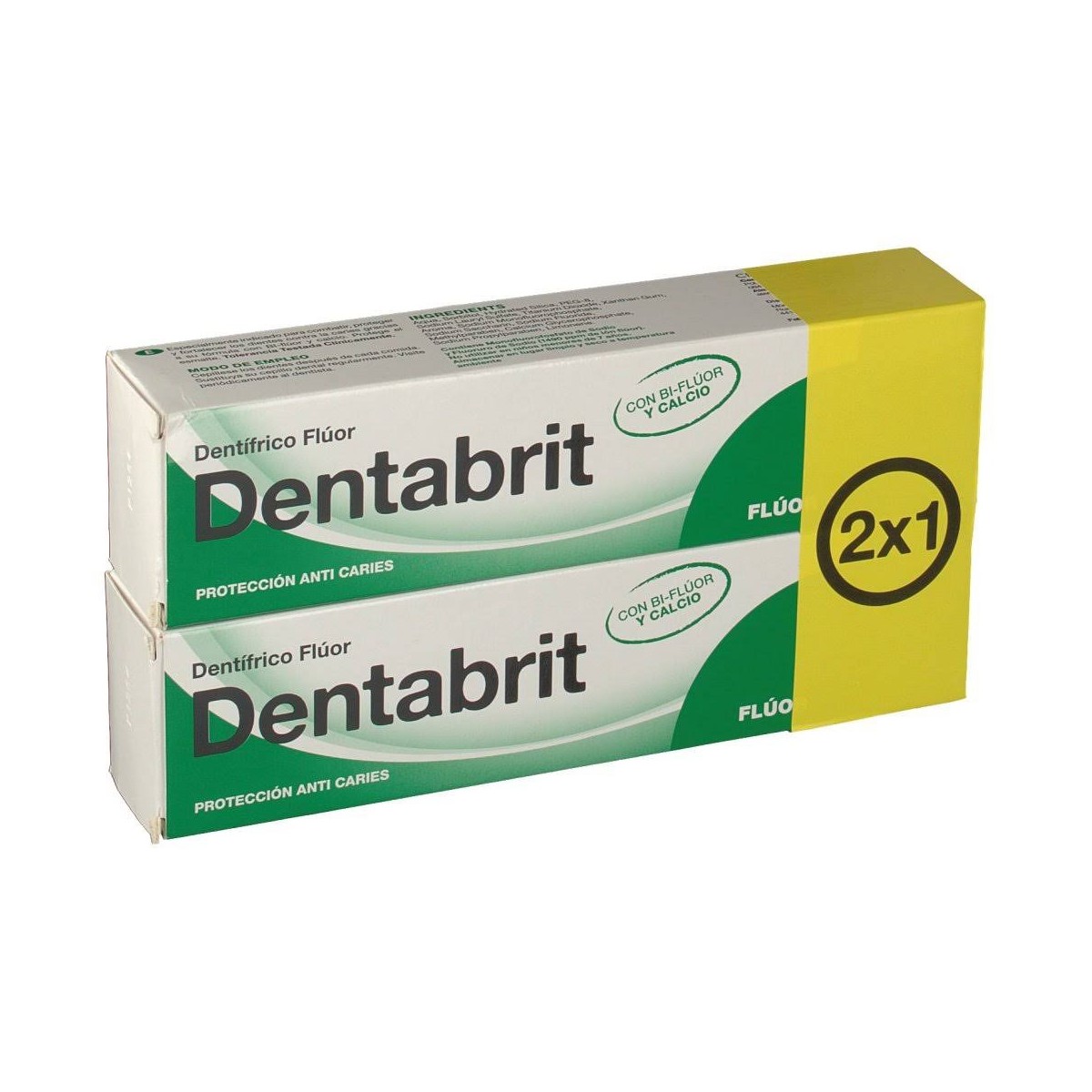 dentabrit fluor 125 ml 2x1