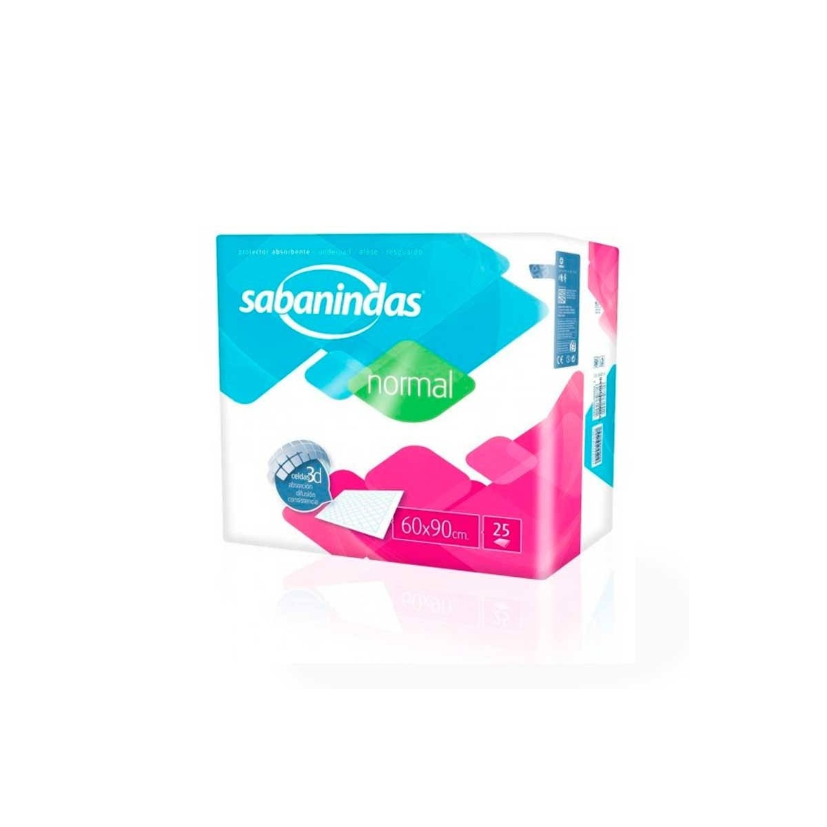 sabanindas normal 60x90 25 u
