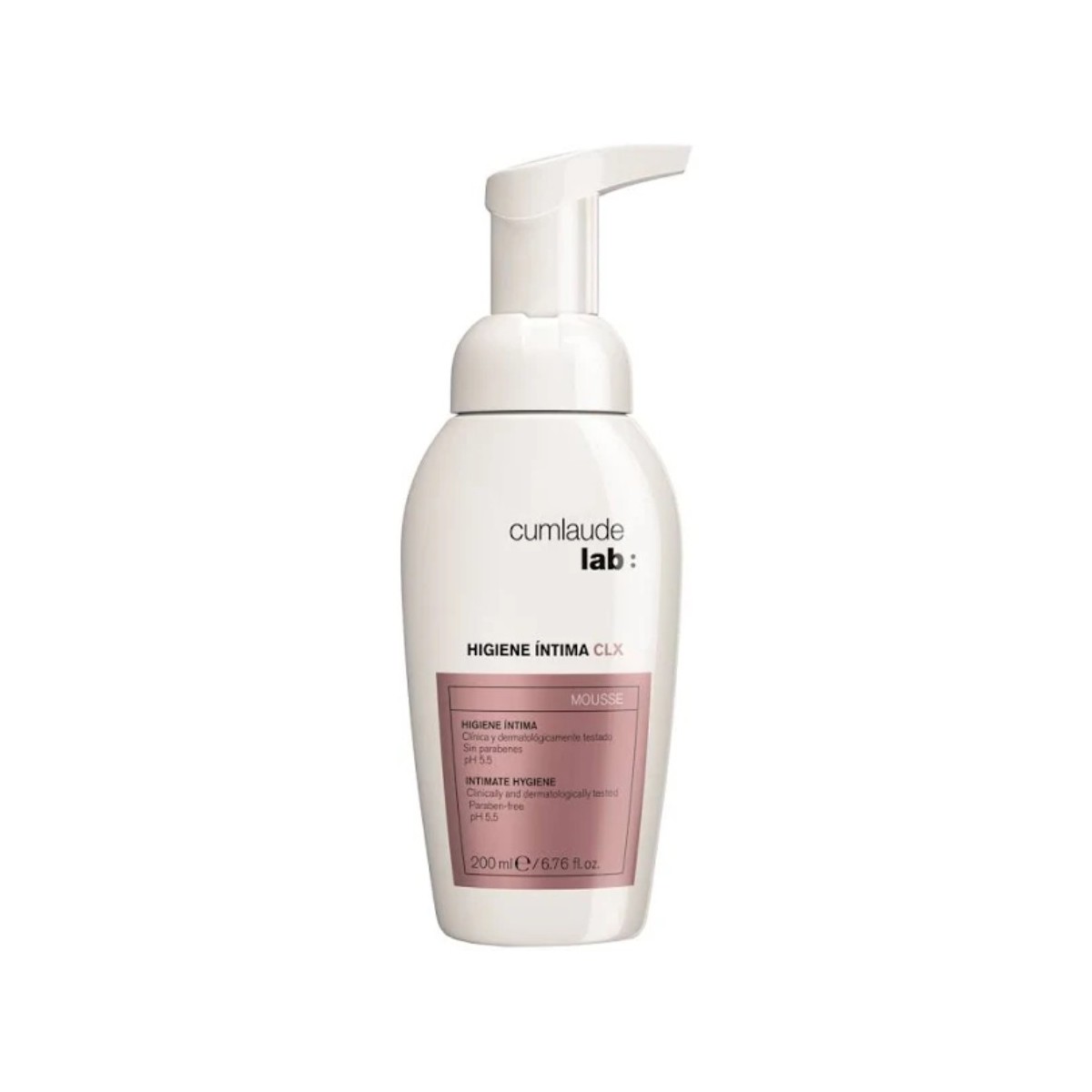 cumlaude clx higiene intima mousse 200 ml