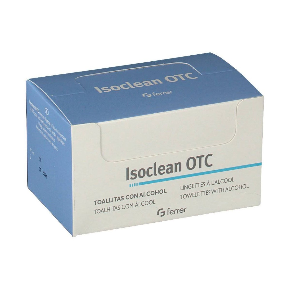 toallitas isoclean 50 alcohol