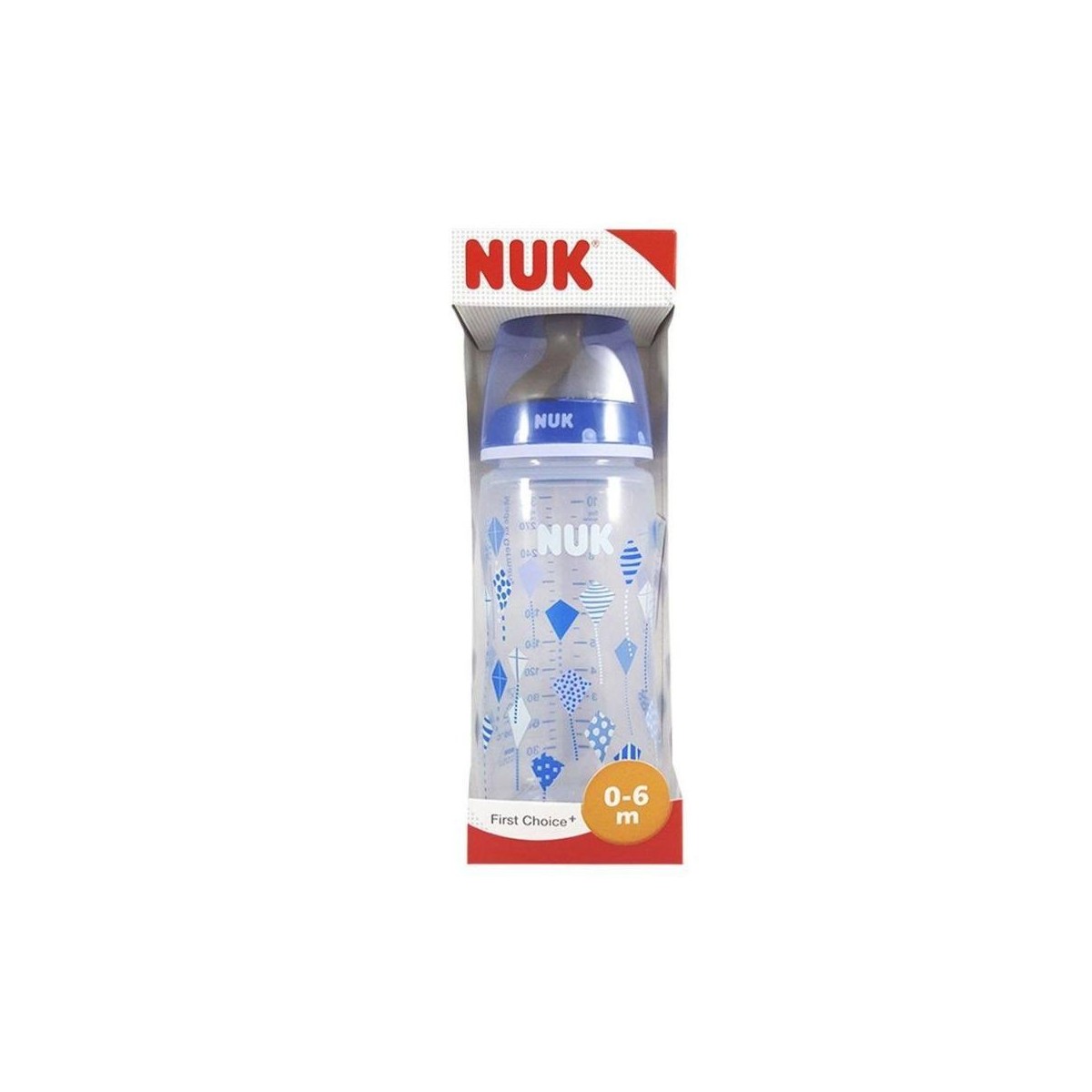 nuk biberon travel latex t1 300ml
