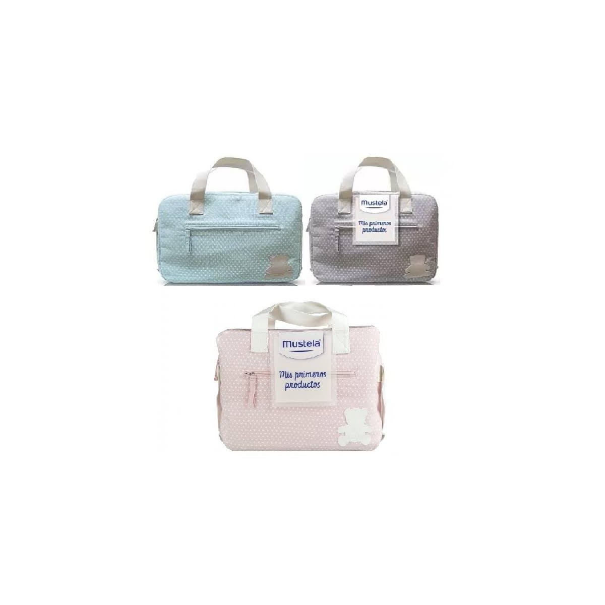 mustela bolsa mis primeros productos gris