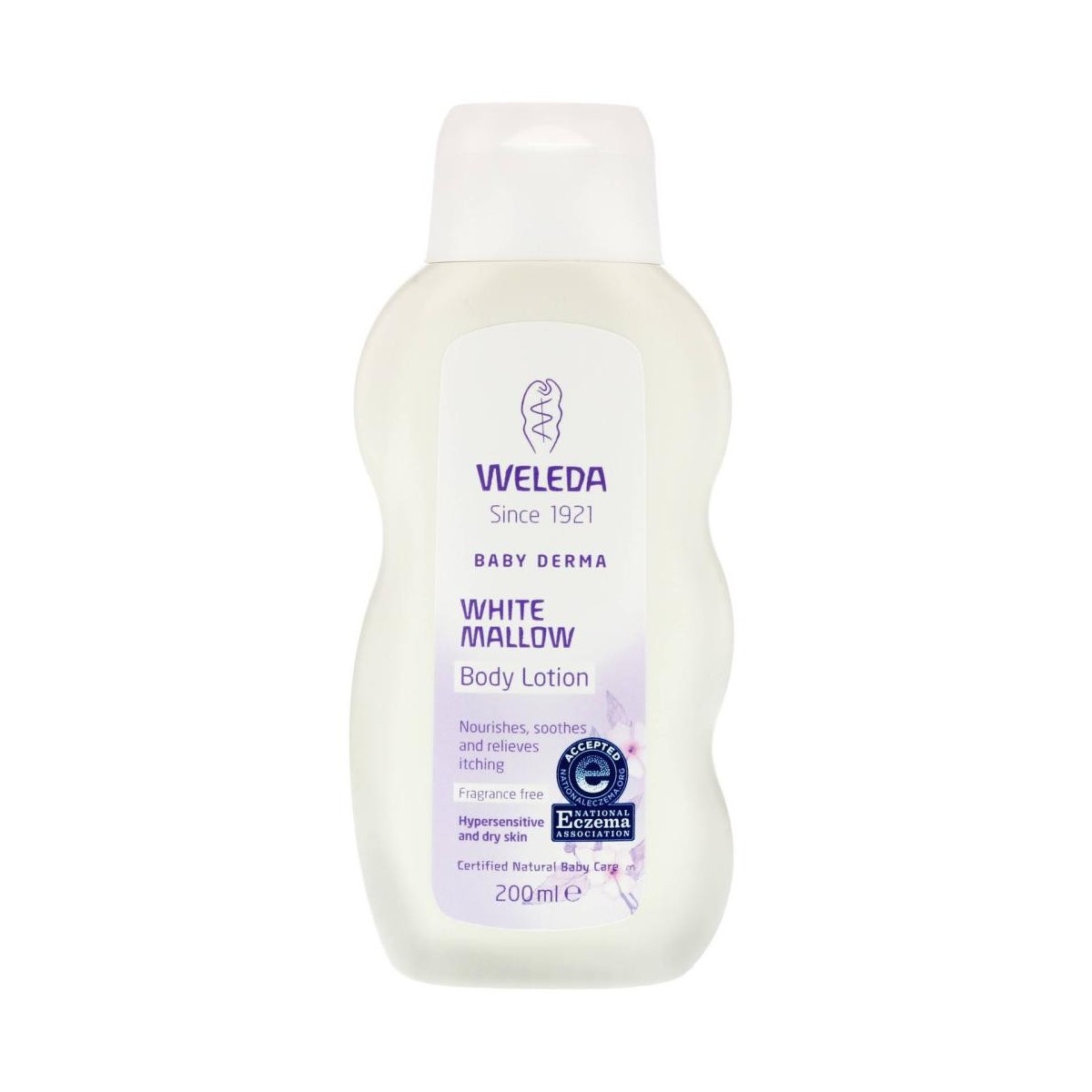 weleda leche corporal malva blanca 200 ml