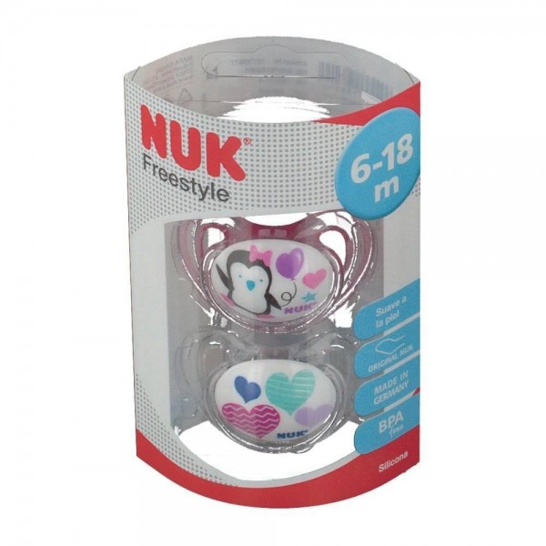 nuk freestyle chupete silicona