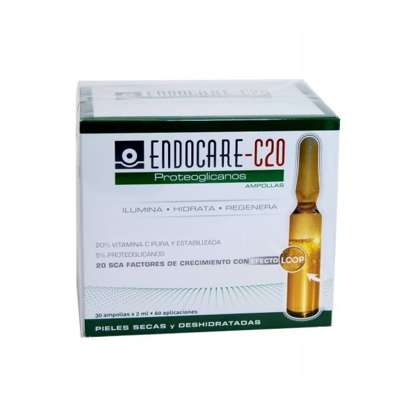endocare c20 proteoglicanos 30 ampollas 2 ml