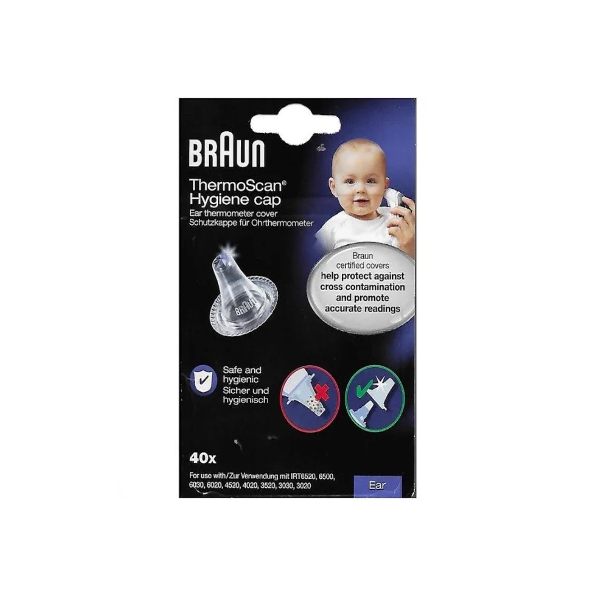 recambio protectores oido termometro braun therm