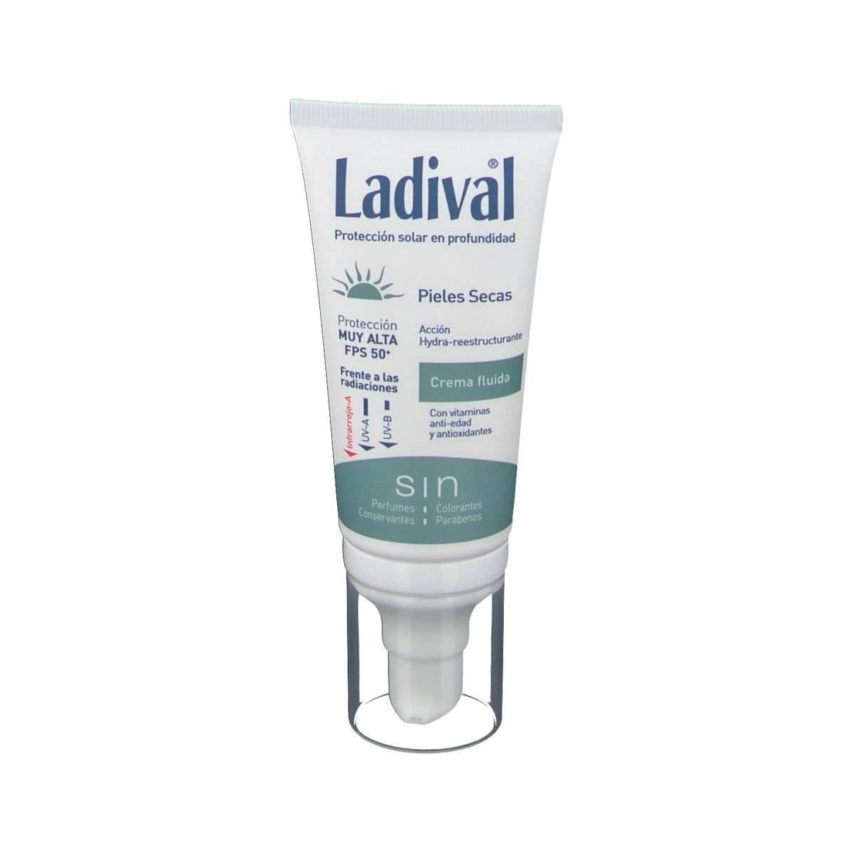 ladival pieles secas fps 50 crema fluida 75 ml