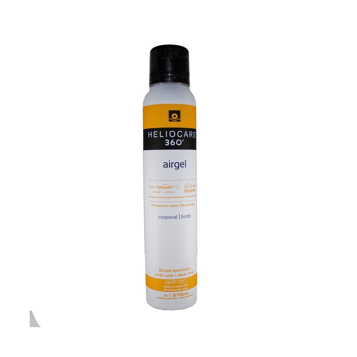 heliocare 360o spf 50 airgel corporal 200ml