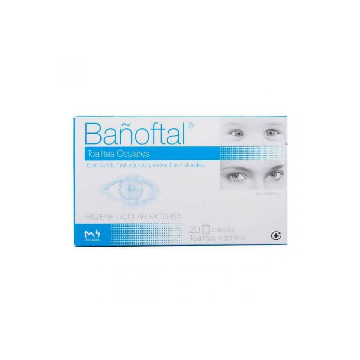 banoftal 20 toallitas oculares