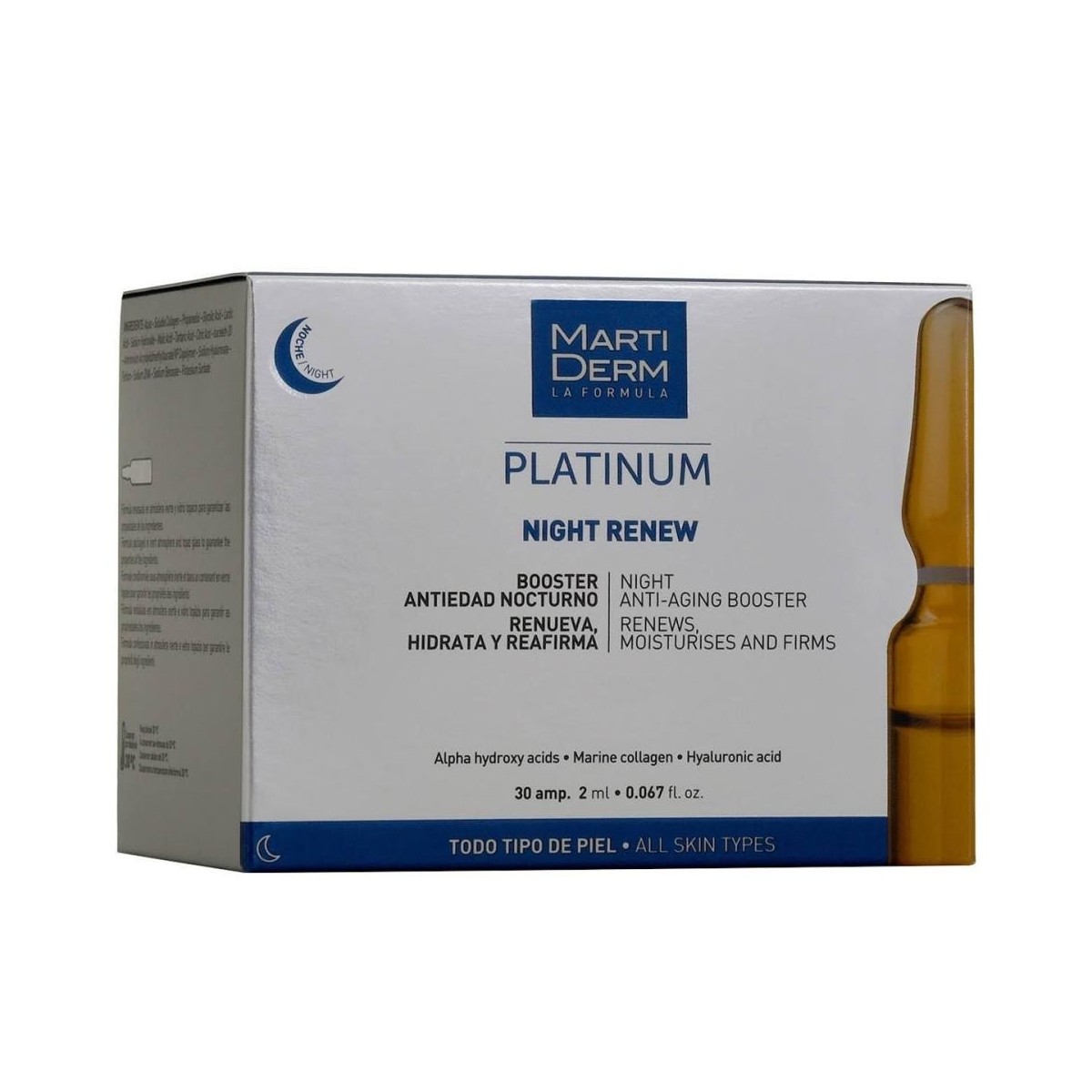 martiderm night renew 30 ampollas