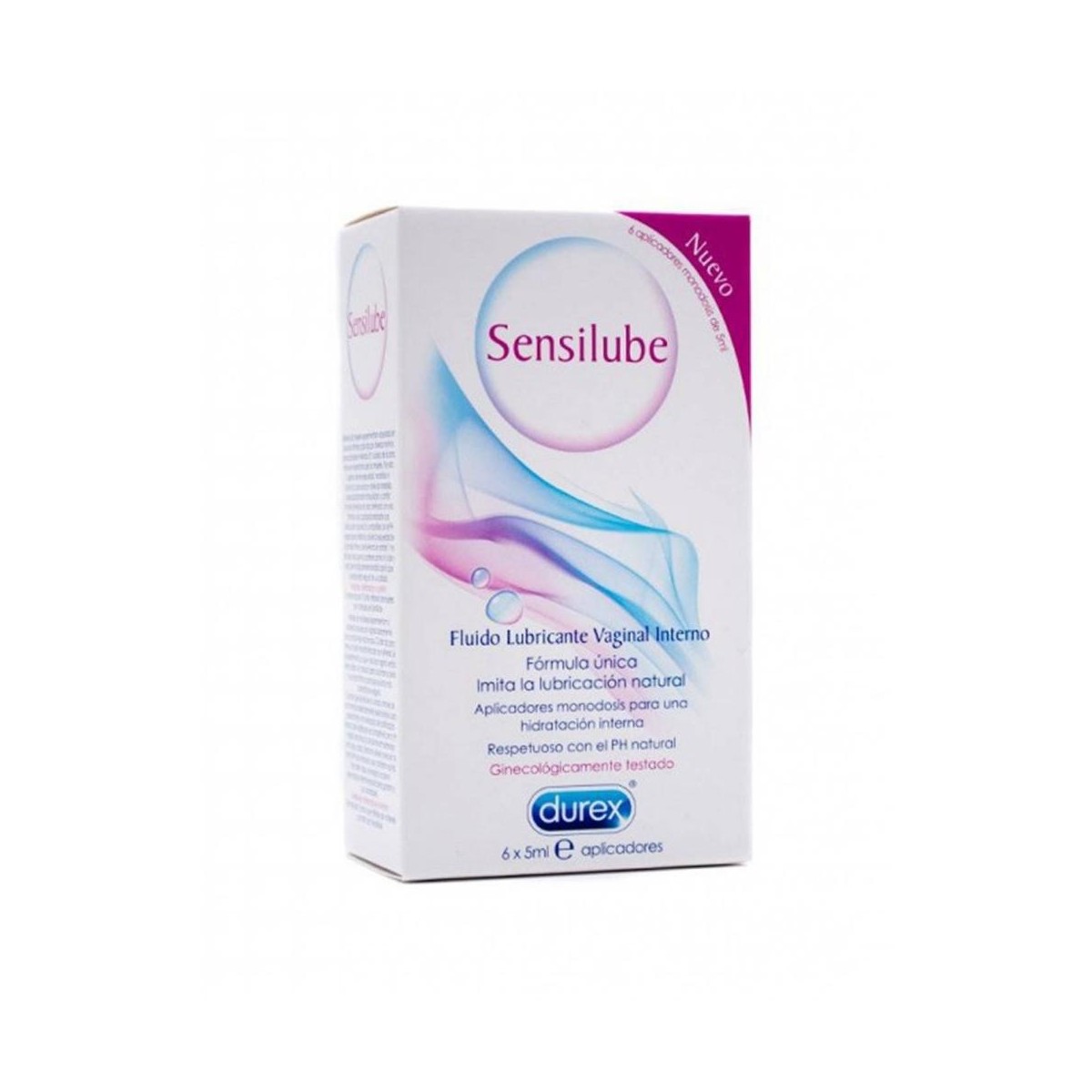 durex sensilube lubricante vaginal fluido 5 ml 6
