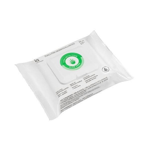 interapothek toallitas desmaquillantes aloe vera 24uds
