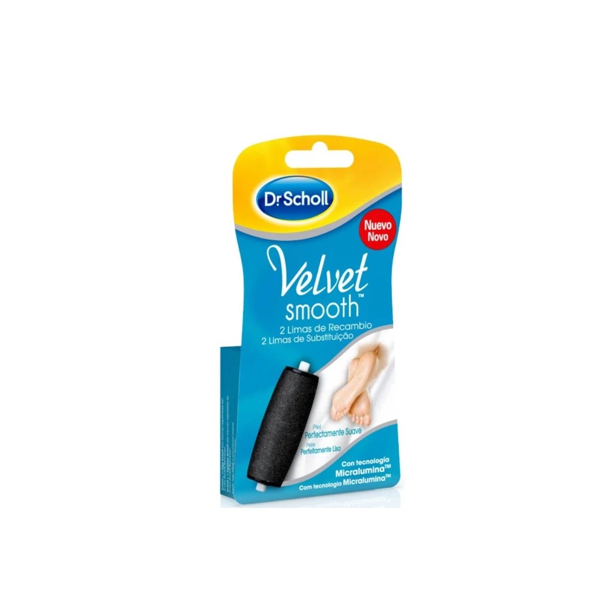 dr scholl velvet smooth recambio mixto