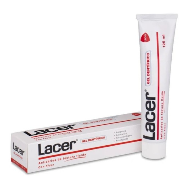 lacer gel dentifrico 125 ml