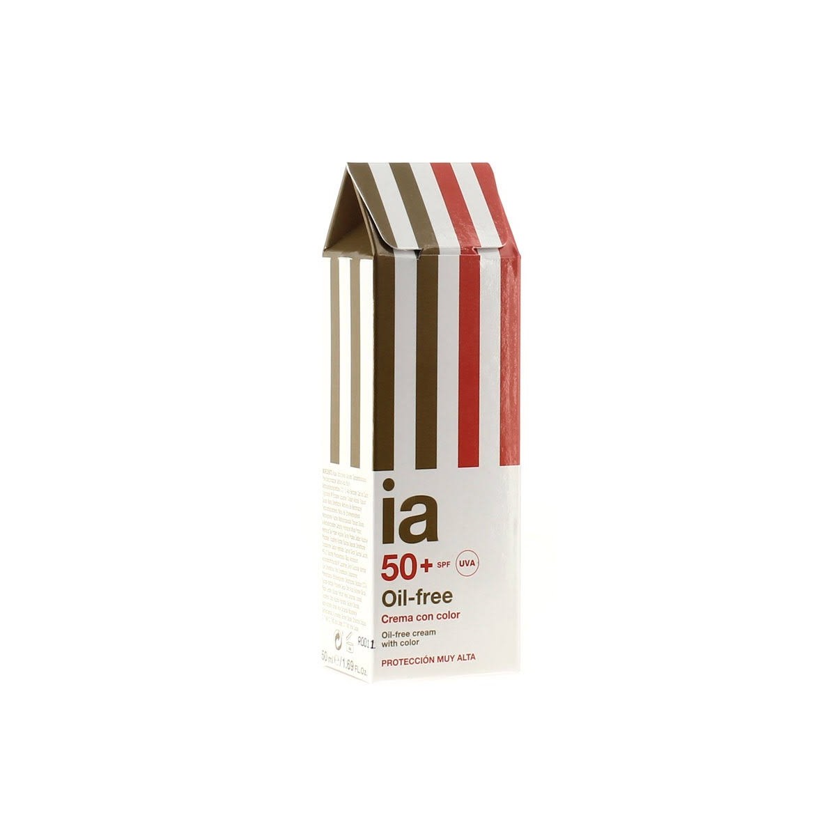 interapothek crema con color oil free spf50 50ml