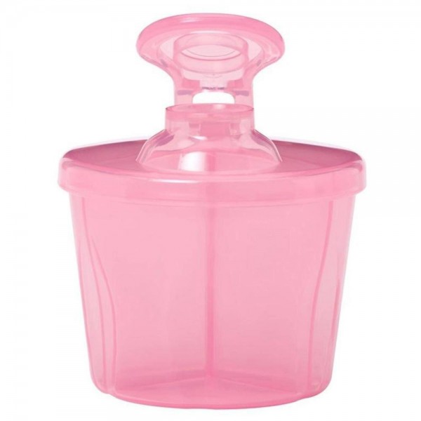 dispensador de leche en polvo dr brown rosa