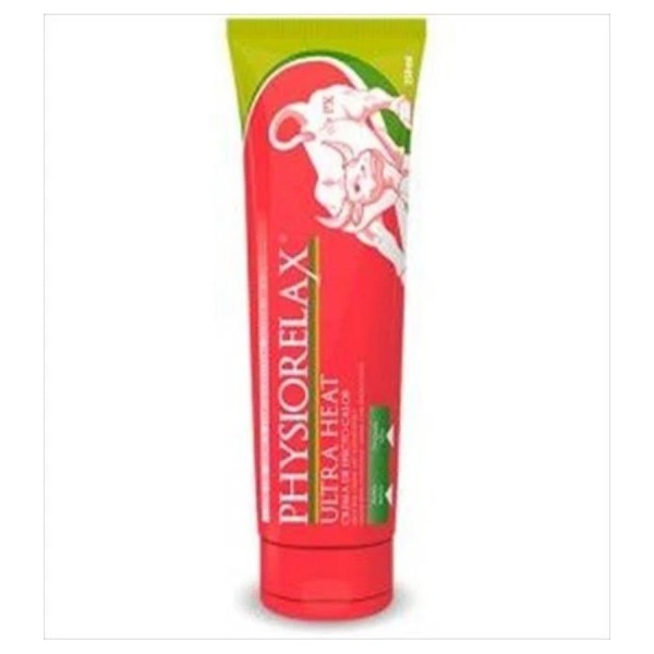 physiorelax ultra heat crema de masaje efecto calor 250 ml