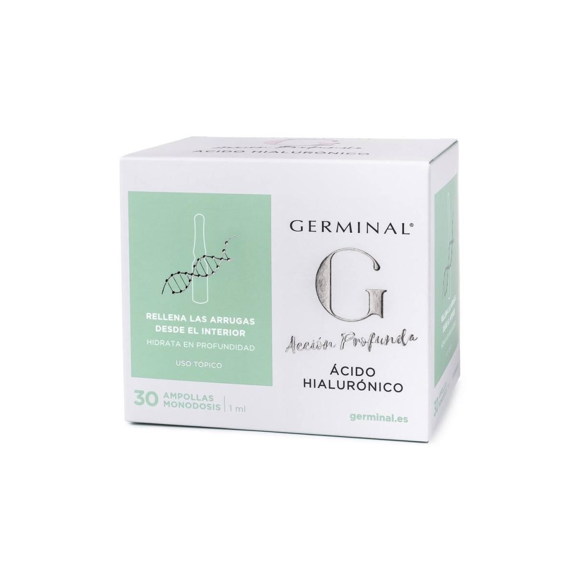 germinal accion profunda acido hialuronico 30 ampollas
