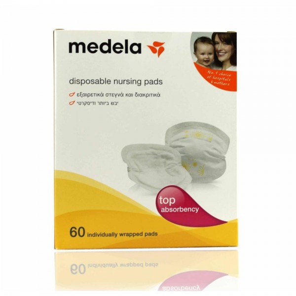 60 discos medela absorbentes desechables