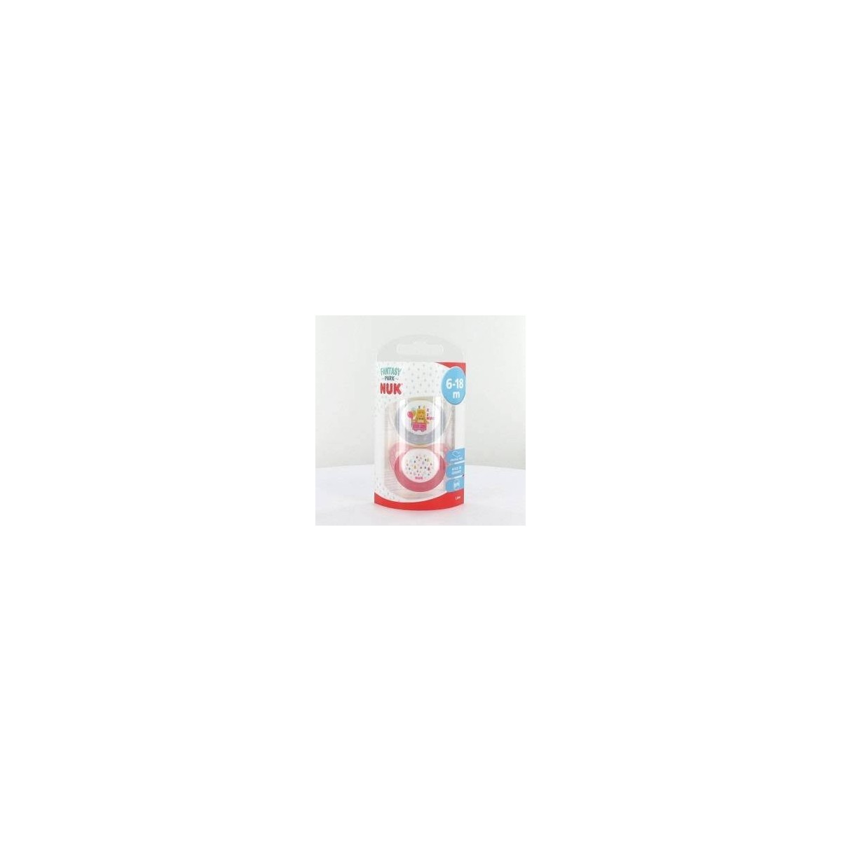 nuk chupete colour play latex 6 18m