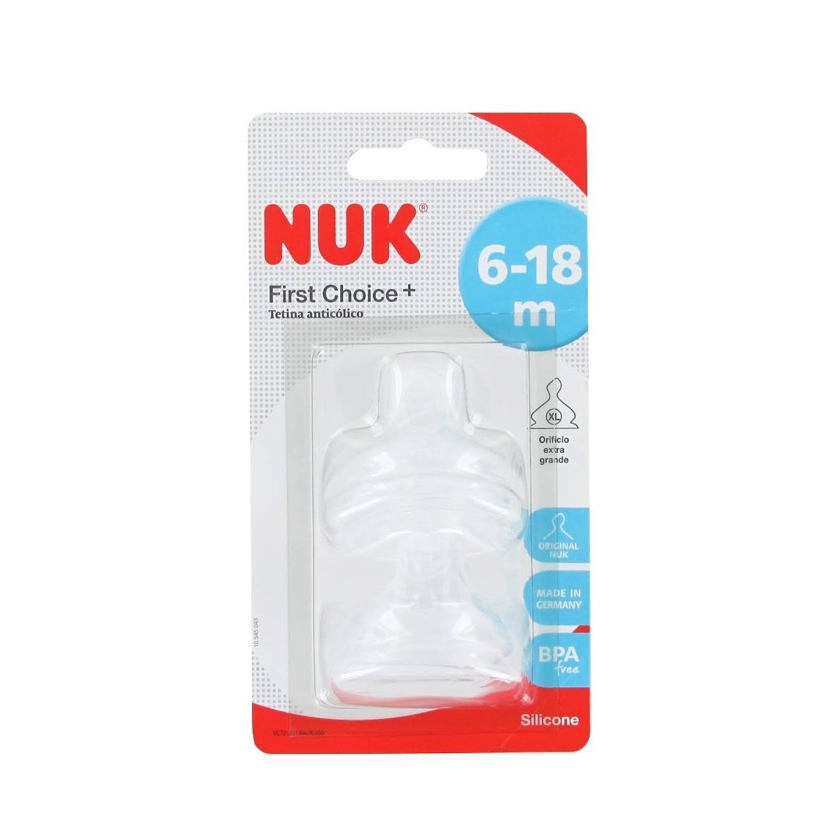 nuk tetina silicona boca ancha t 2 xl