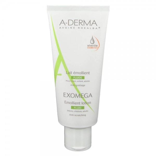 exomega leche emoliente a derma 200ml