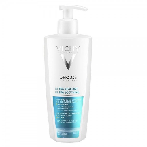 dercos champu ultra calmante cabello graso 390 ml vichy