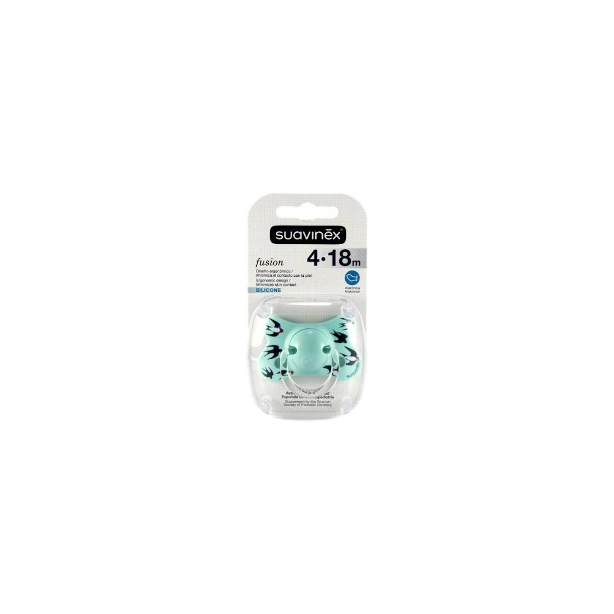 suavinex chupete fusion 4 18 m silicona