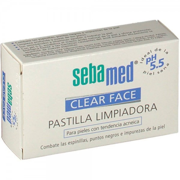 sebamed clear face pastilla limpiadora 100 g