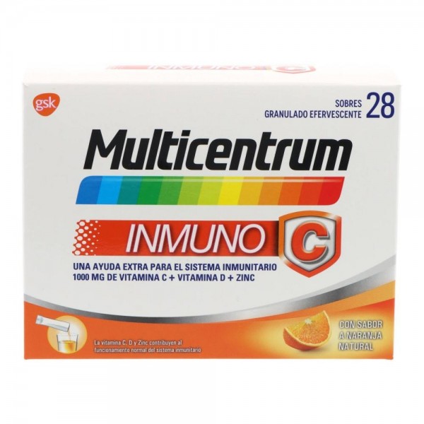 multicentrum inmuno c 28 sobres 71 g