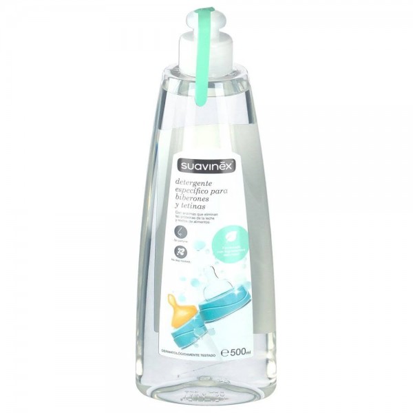 suavinex detergente biberones y tetinas 500 ml