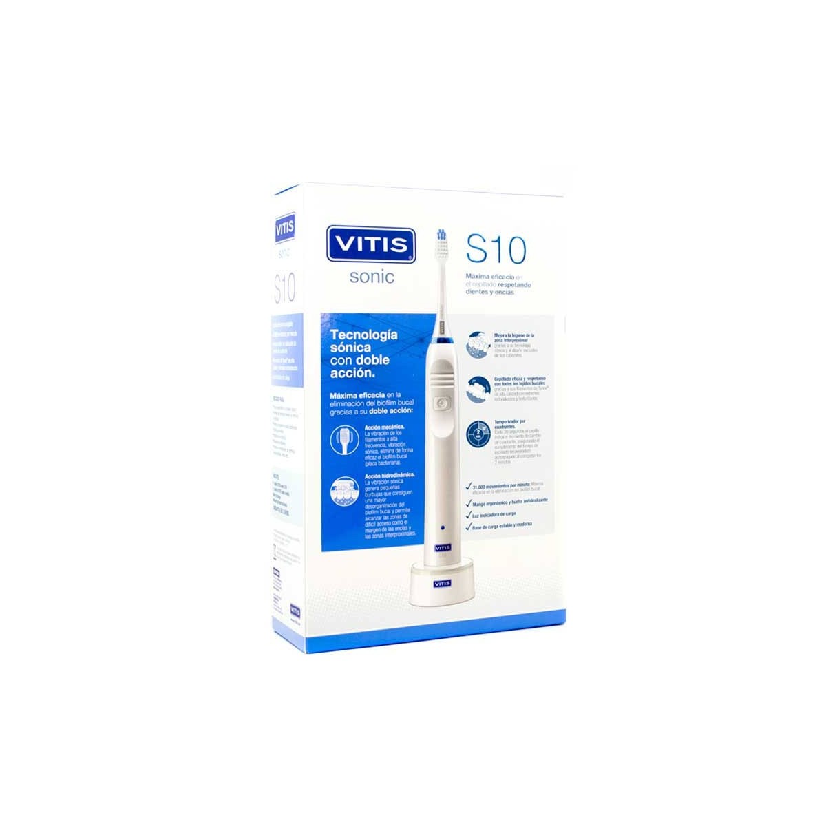 vitis cepillo electrico sonic s10