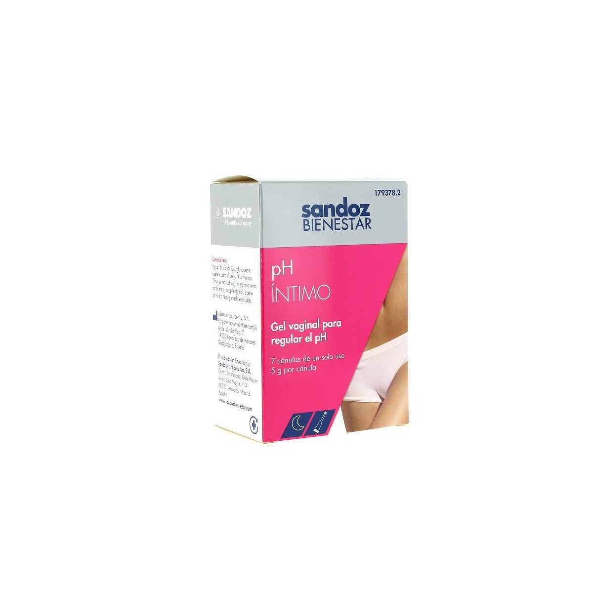 sandoz bienestar ph ntimo 7 canulas