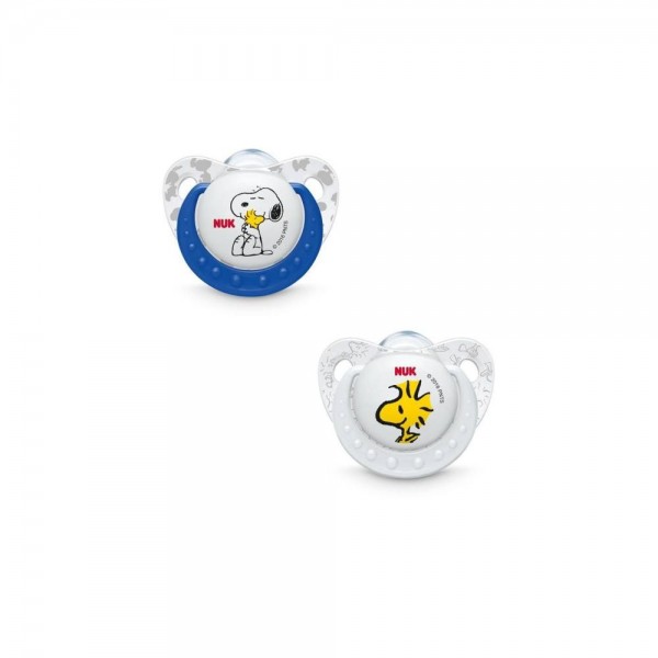 nuk chupete snoopy silicona t3 2uds