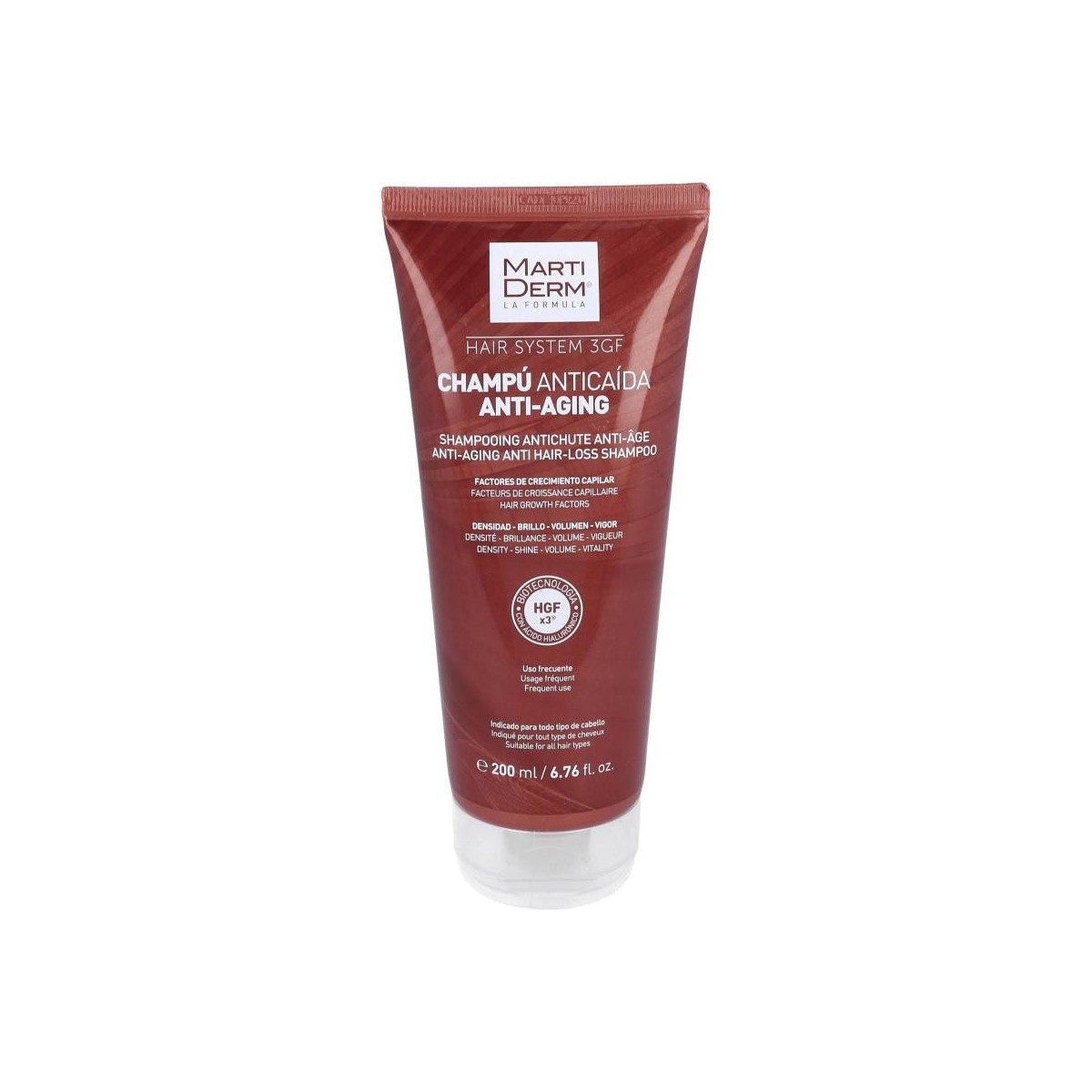 martiderm champu anticaida anti aging 200 ml