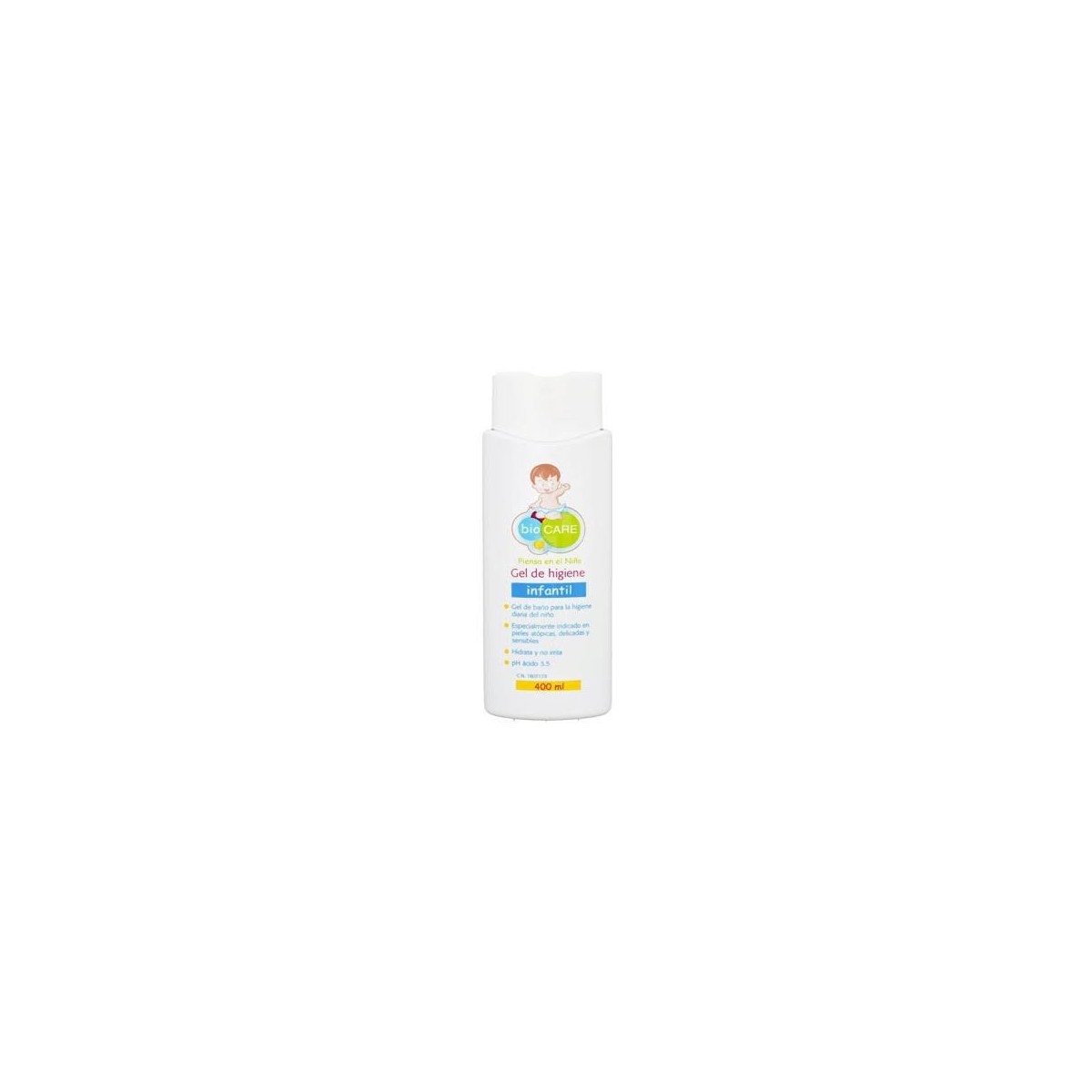 biocare gel de bano infantil 400 ml