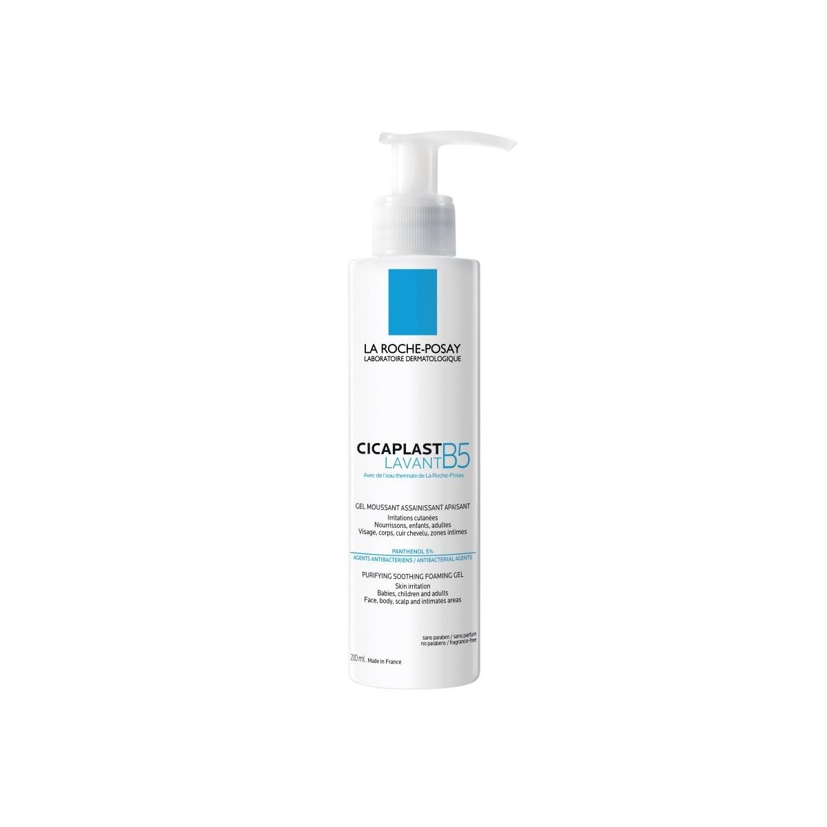 la roche posay cicaplast lavant b5 gel 200 ml