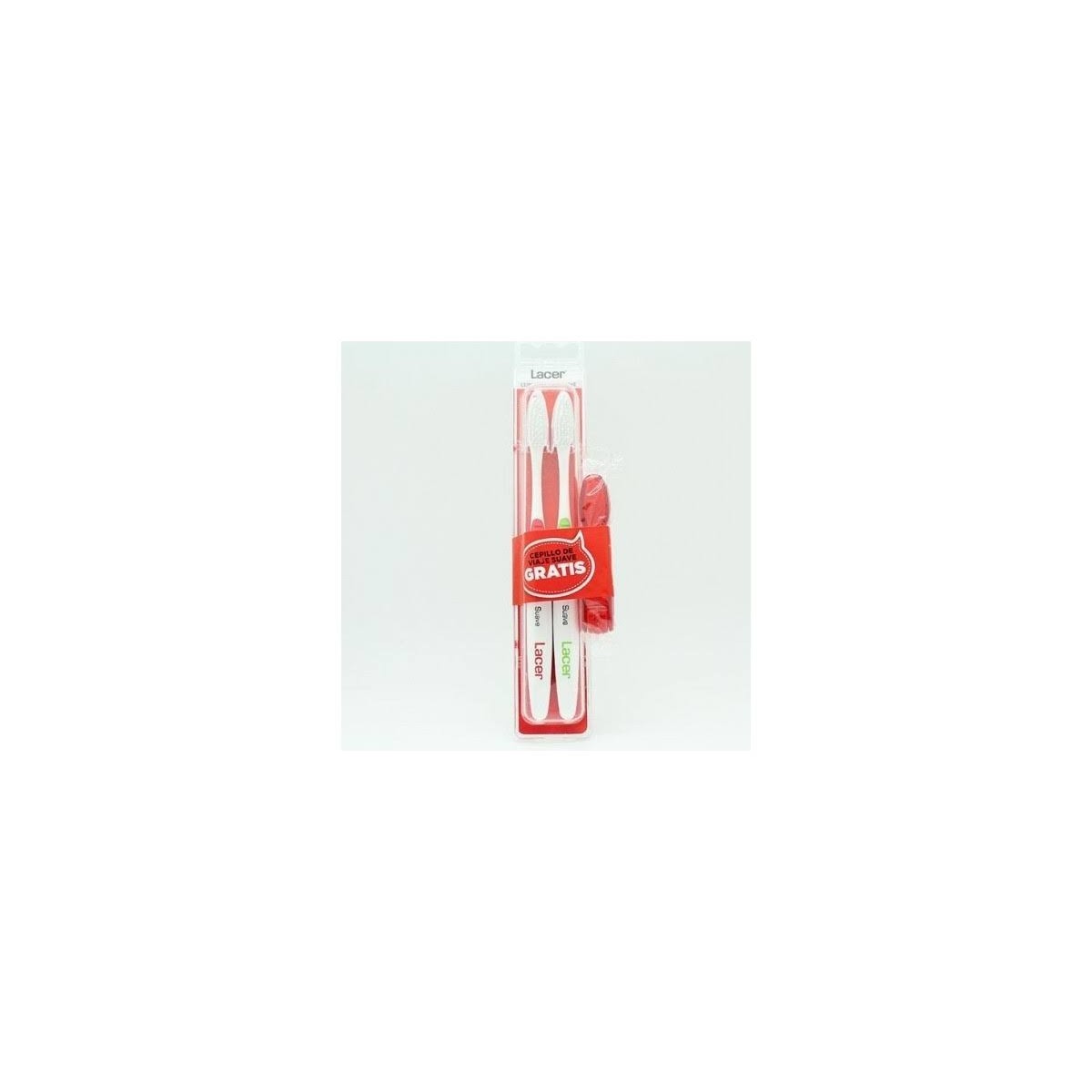 lacer duplo cepillo dental suave cepillo viaje