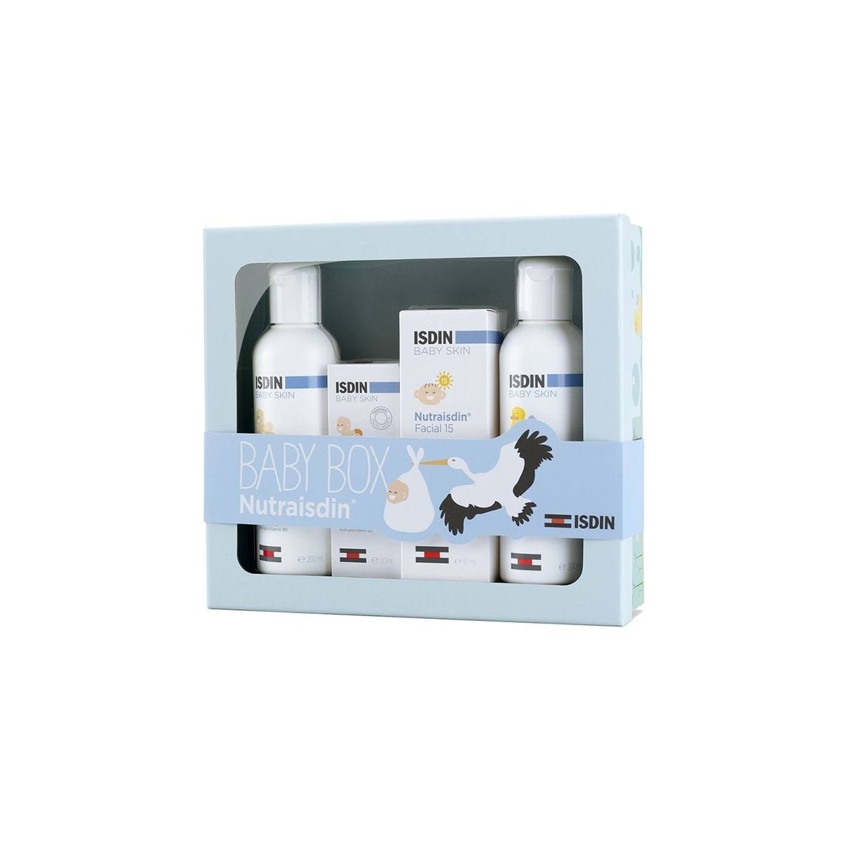 nutraisdin canastilla baby box azul