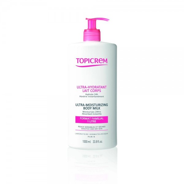 topicrem leche corporal ultra hidratante 1 l