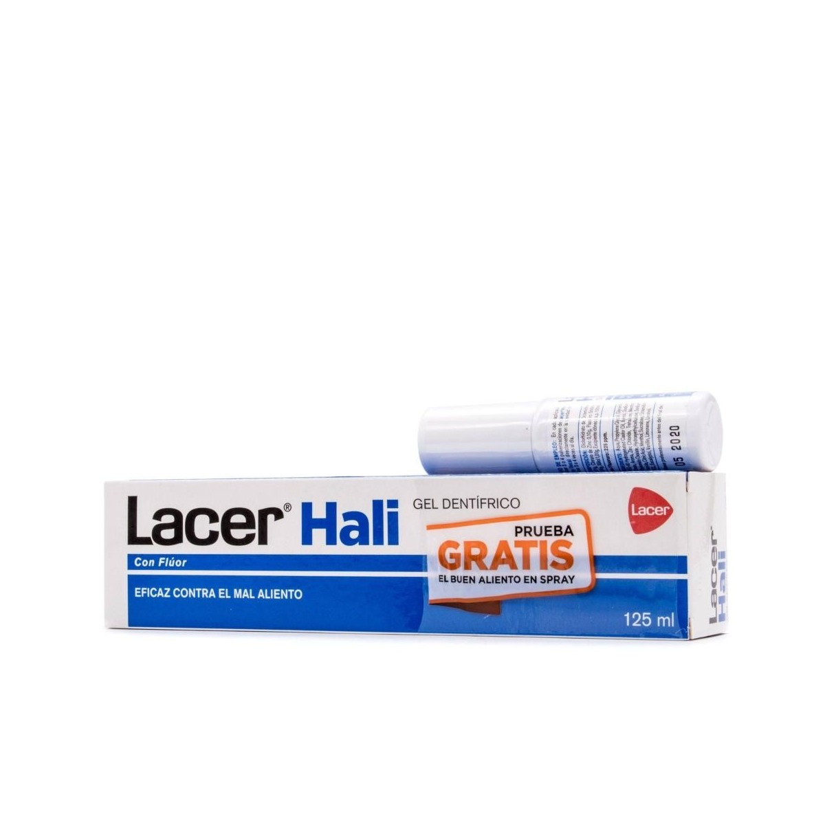 lacer hali gel dentifrico 125 ml